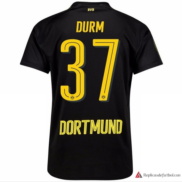 Camiseta Borussia Dortmund Segunda equipación Durm 2017-2018